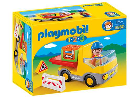 Playmobil 1-2-3 Construction Truck