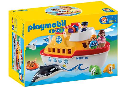 Playmobil 1-2-3 My Take Along Ship