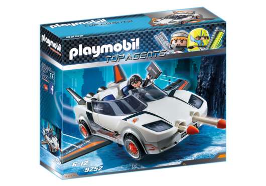 Playmobil Agent P. with Spy Racer