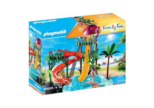 Playmobil Aqua Park with slide