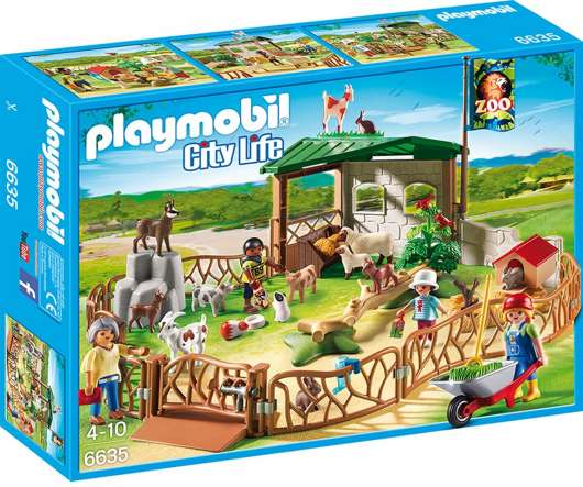 Playmobil Childrens Petting Zoo