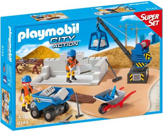 Playmobil Construction Site SuperSet