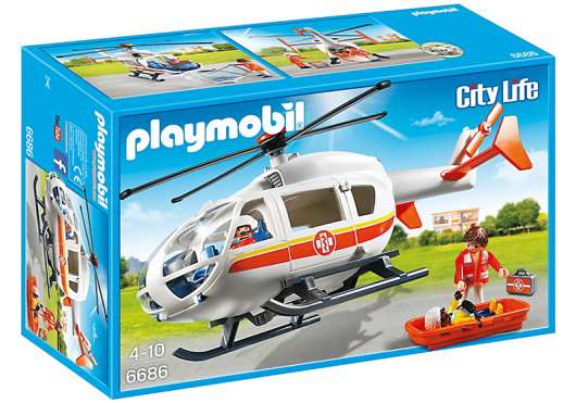Playmobil Emergency Medical Helicopter