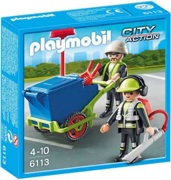 Playmobil Sanitation Team