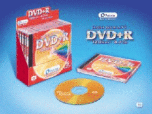 Plextor DVD+R Skiva 5-Pack 4,7GB 4x