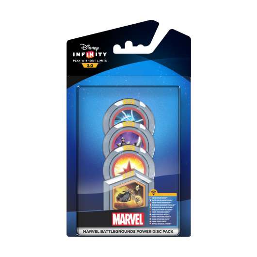 Power Disc 4 Pack Marvel Battlegrounds Disney Infinity 3.0