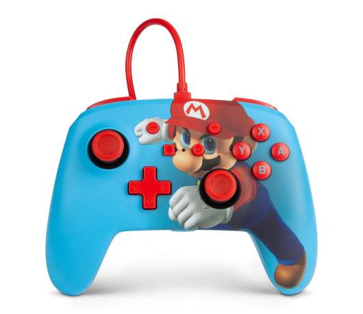 PowerA Enhanced Wired Controller Mario Punch