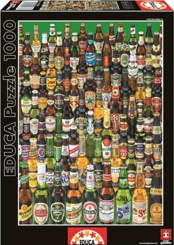 Pussel Beers - 1000 Bitar