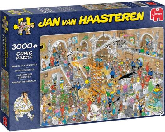 Pussel Jan van Haasteren Gallery of Curiosities - 3000 Bitar