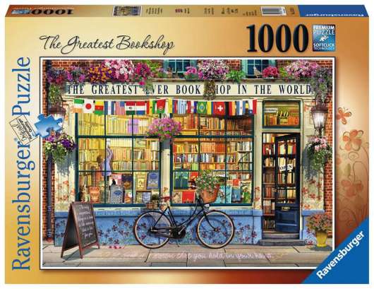 Pussel The Greatest Bookshop - 1000 Bitar