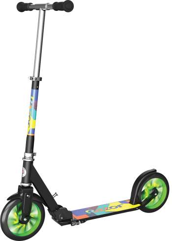 Razor - A5 Lux Light Up Scooter - Green