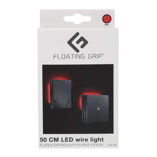 Red LED light Add on to your FLOATING GRIP-mount