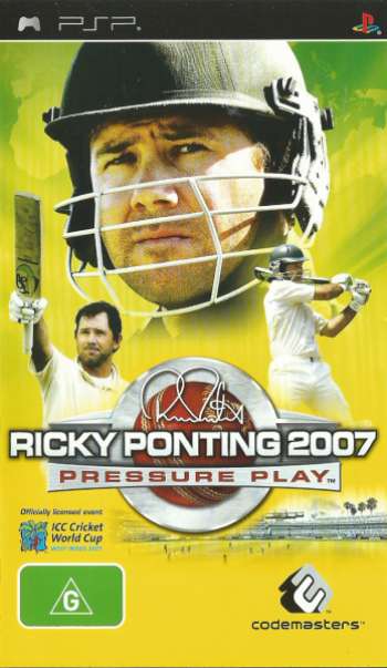 Ricky Ponting 2007 Pressure Play