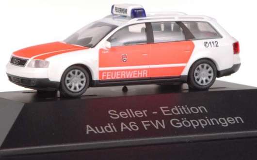 Rietze Audi A6 C5 Avant Fire Brigade Göppingen