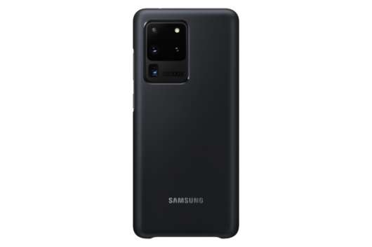 Samsung Galaxy S20 ULTRA / Samsung / LED Cover - Svart