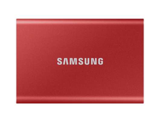 Samsung Portable SSD T7 2TB (USB 3.2) - Röd