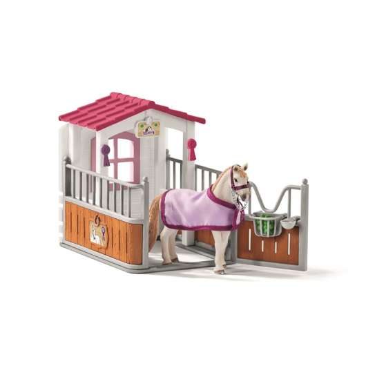 Schleich Horse stall with Lusitano Mare