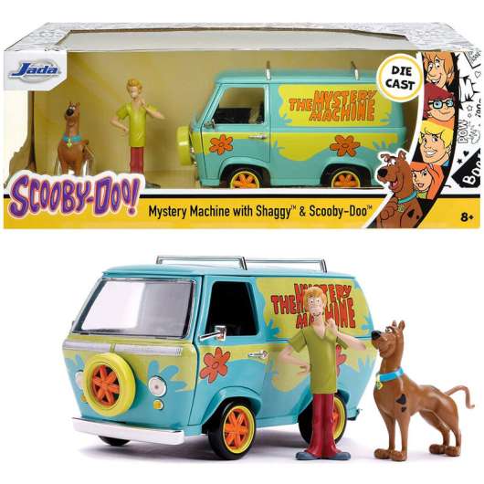 Scooby Doo Mistery Machine Van + Scooby Doo and Shaggy figures set