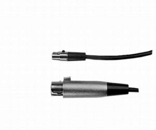 Shure WA310 XLR-kabel