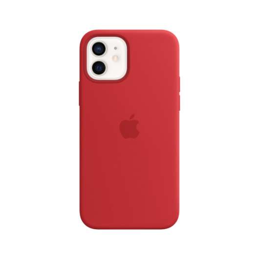 Silikonskal med MagSafe till iPhone 12 och iPhone 12 Pro - RED