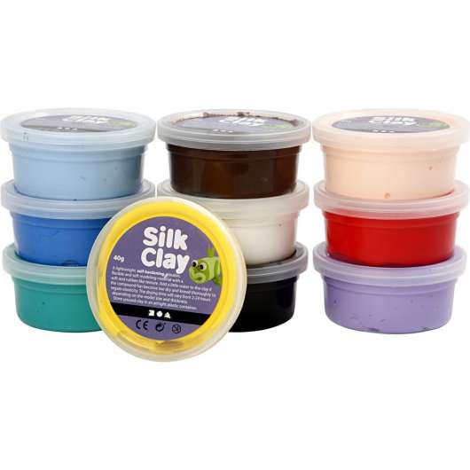 Silk Clay Asst. Colours Basic 1