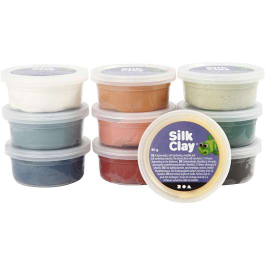 Silk Clay Dusty Colours 10 x 40 g