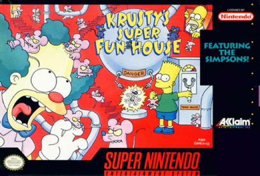 Simpsons Krusty´s Super Fun House