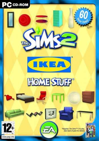 Sims 2 IKEA Home Stuff - Prylpaket