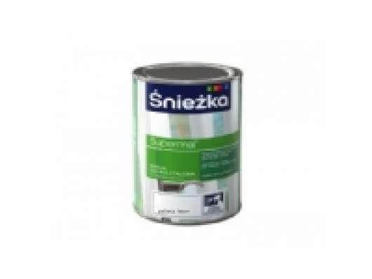 Sniezka SUPERMAL, oil-phthalic enamel for wood and metal, black 10L