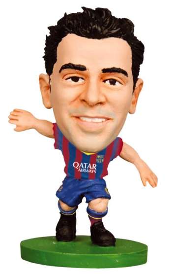 Soccerstarz Barcelona Xavi Hernandez Home Kit