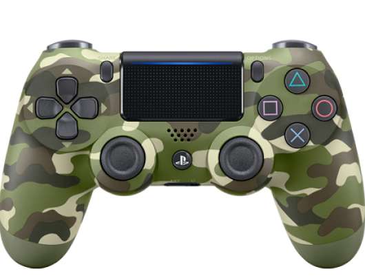 Sony Dualshock 4 Controller Green Camouflage