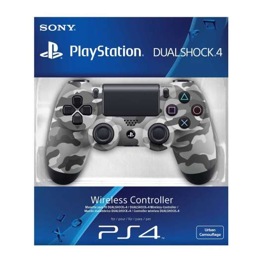 Sony Dualshock 4 Controller Urban Camouflage Grey