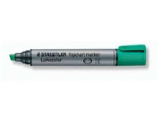 STAEDTLER Lumocolor - Markering - för flipdiagram - grön - vattenbaserat bläck - 2-5 mm