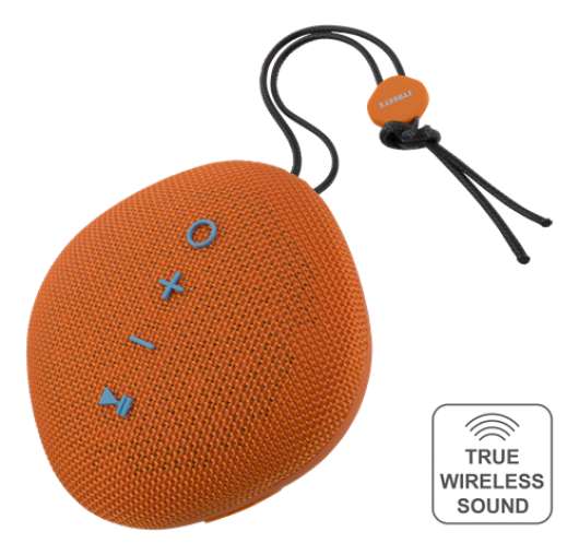 STREETZ vattentålig Bluetooth-högtalare orange