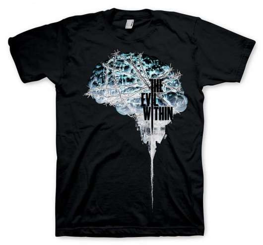 The Evil Within Brain Negative Tshirt Size Large