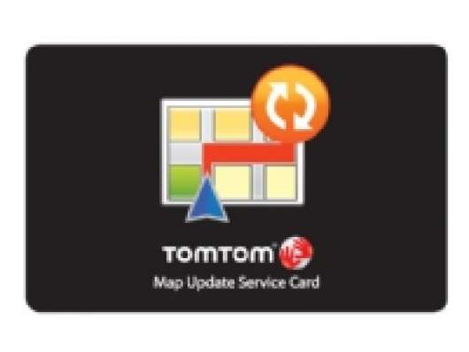 TomTom Map Update Service card - Kartuppdateringsabonnemang - 1 år