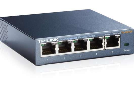 TP-Link TL-SG105 Nätverks Switch 5-port