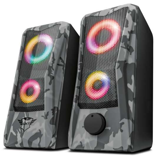 TRUST GXT 606 Javv RGB 2.0 Gaming Speakers - kamoflage