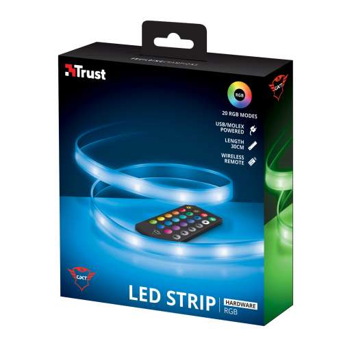 Trust GXT 768 RGB LED strip till speldator