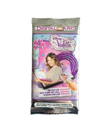 Violetta Digital Cards 5 pack