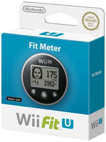 Wii Fit U Meter Black