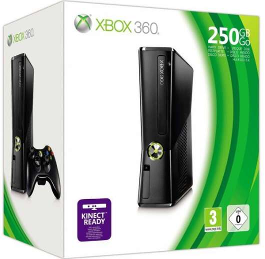 Xbox 360 Konsol 250GB Slim